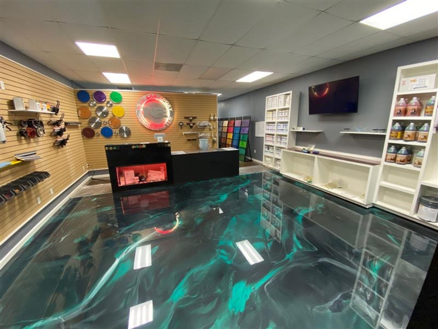 Pittsburgh epoxy flooring project 2
